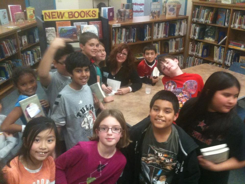 Wilson Elementary School in Coppell ISD welcomes Kimberly to their library.