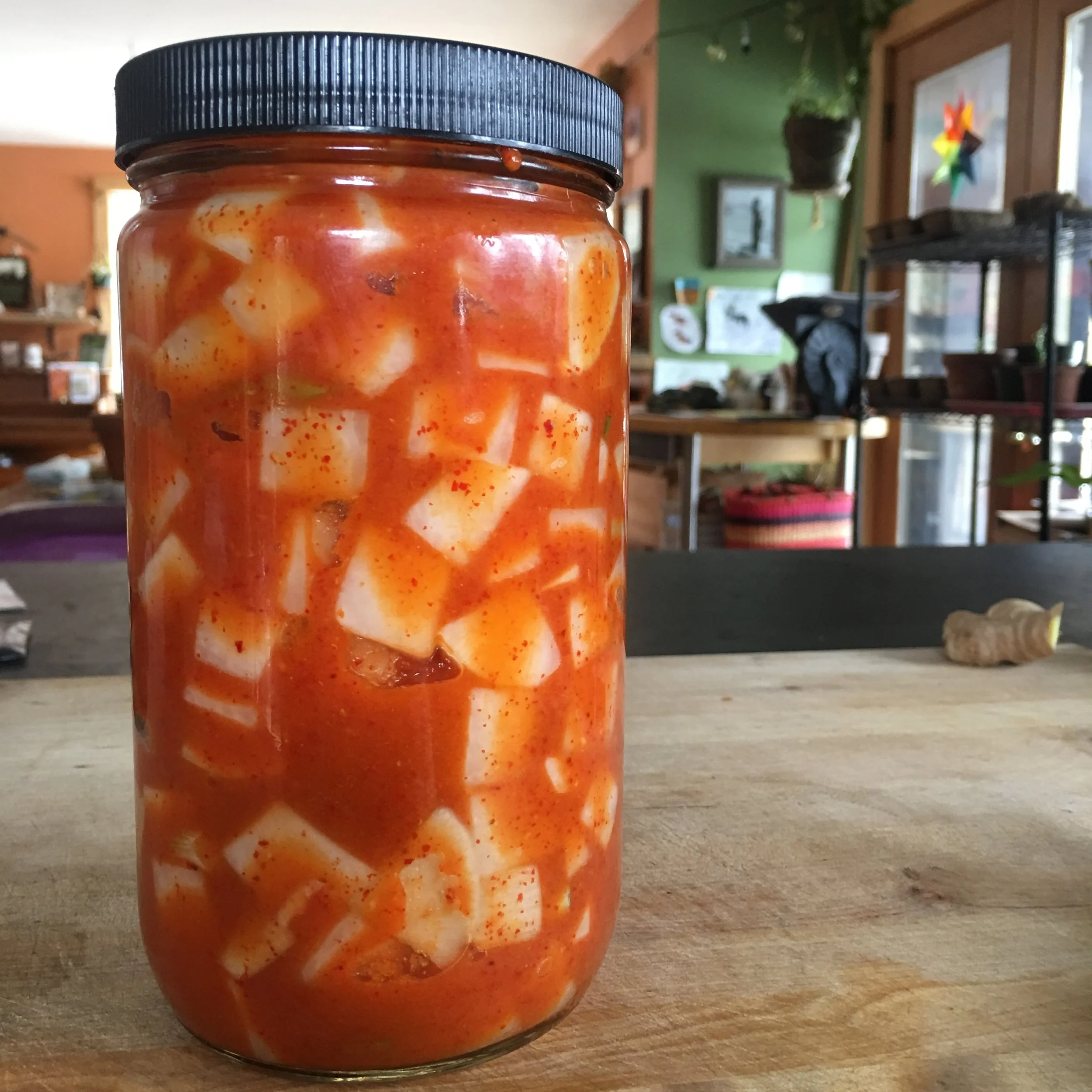 Winter Daikon Kimchi