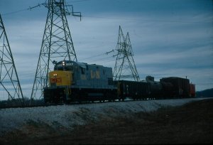 We ended the day with a trip over the K-Line past the old K-25 substation.
