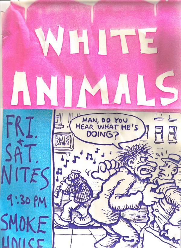 White Animals Poster, 1979