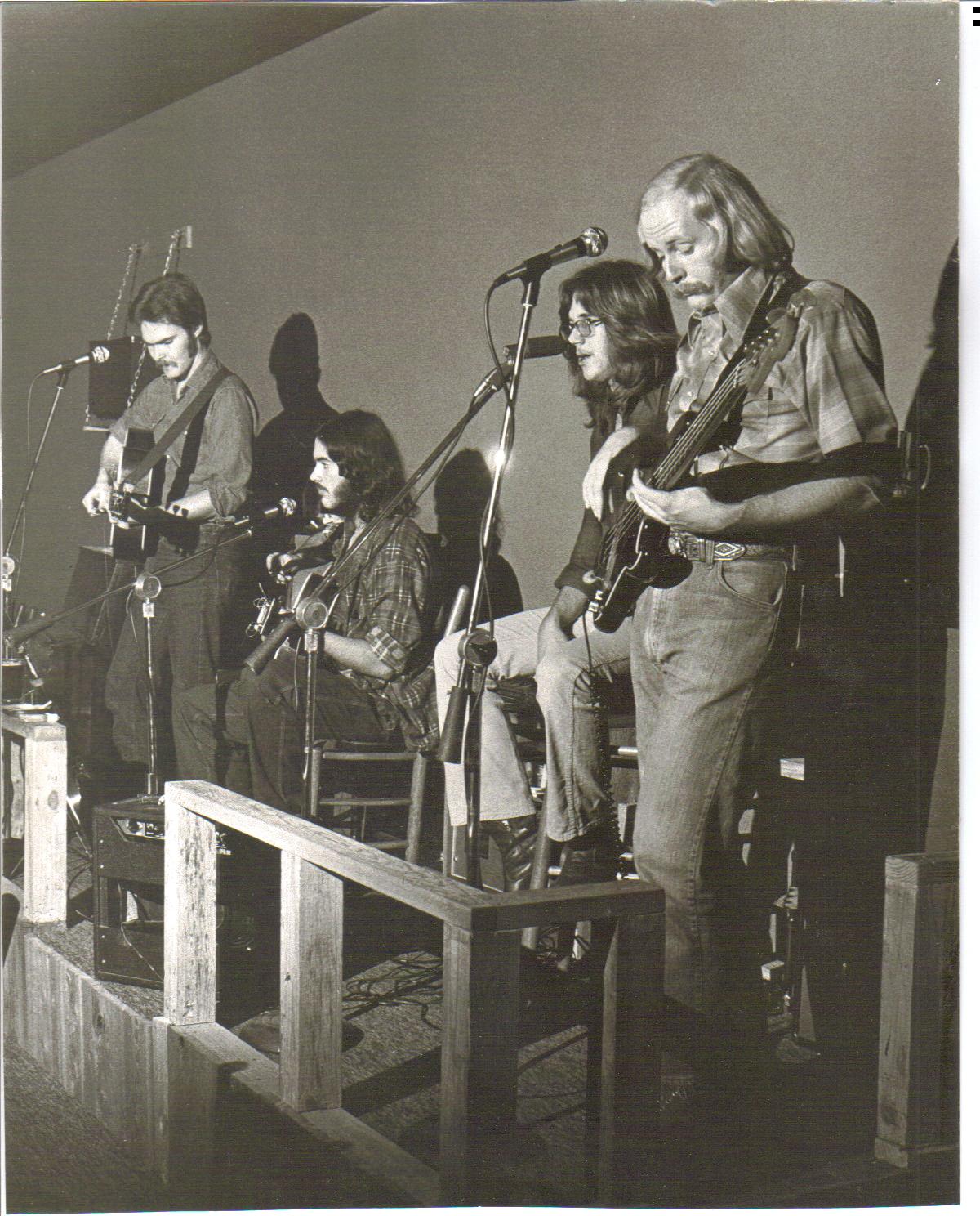 The Full Circle Band @ Mississippi Whiskers, Fall 1974