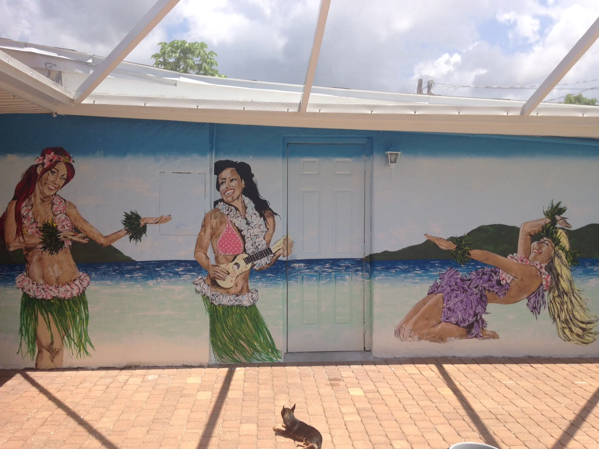 "BECKER TIKI BAR" RESIDENTIAL MURAL