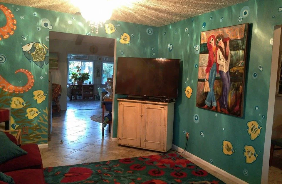 "LIFE UNDER THE SEA" RESIDENTIAL MURAL