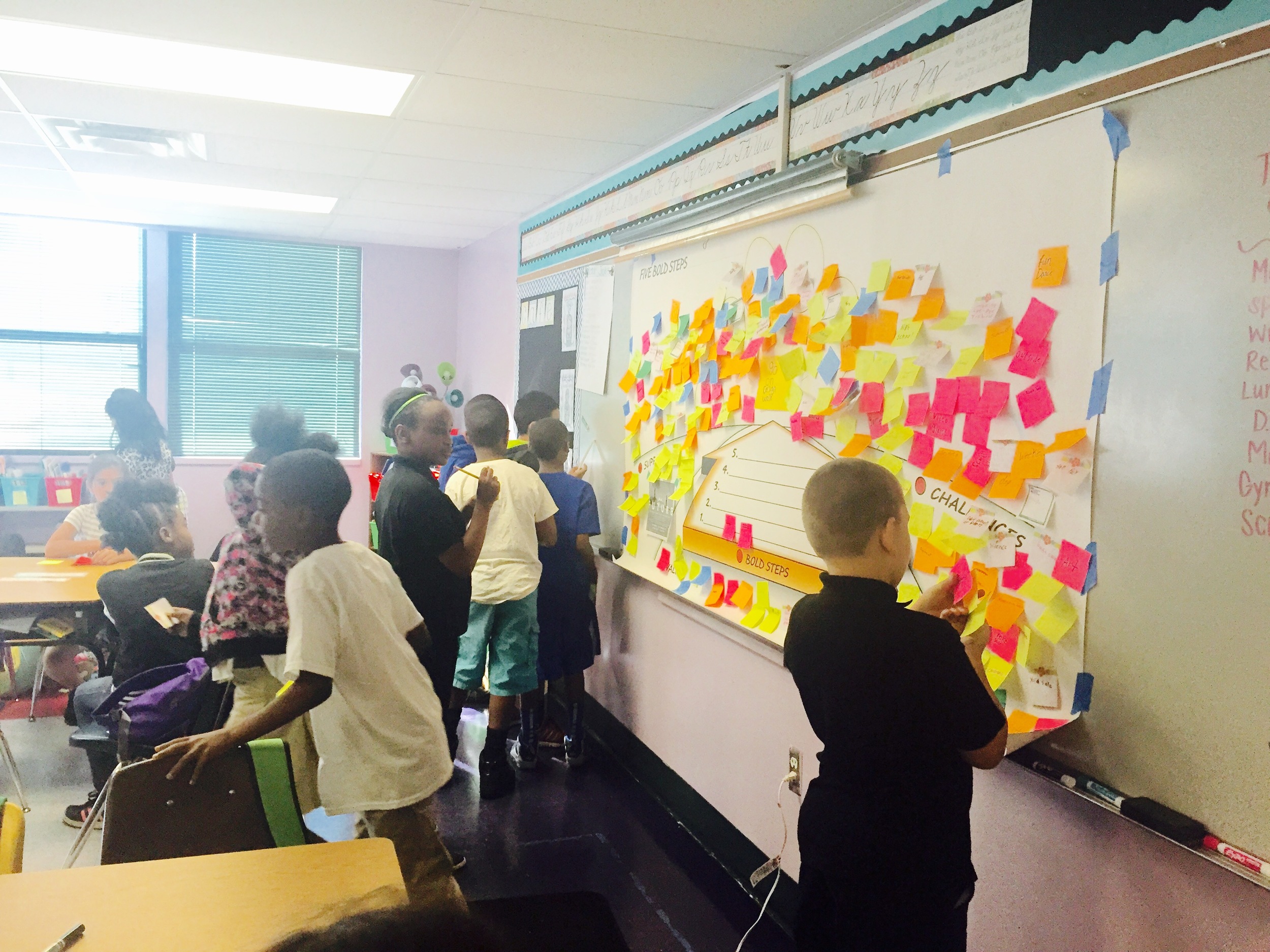 A Connected Learning Ecosystem - (Pontiac, MI pilot program) Launched October 13th, 2015 with "Design Walk" an imaginative tour of downtown Pontiac with the students of the Webber Media Arts Academy. Design Thinking and Community-Based learning models that connect the learning from the tour to the classroom.