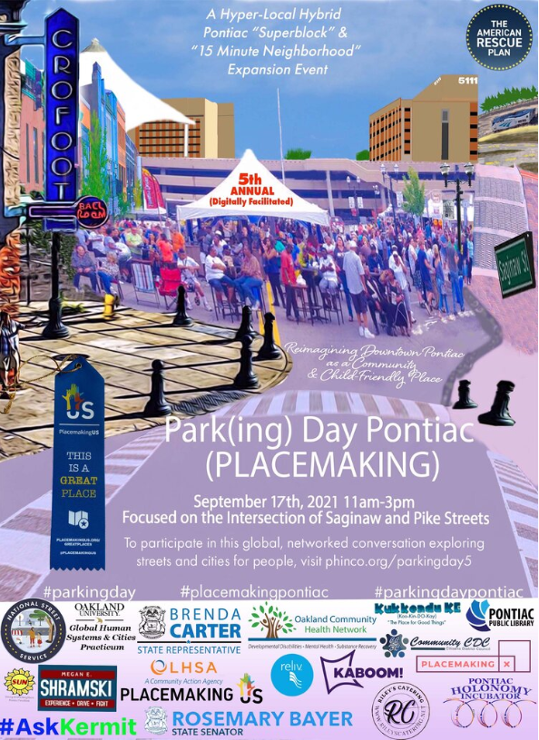 Park(ing) Day Pontiac 2021