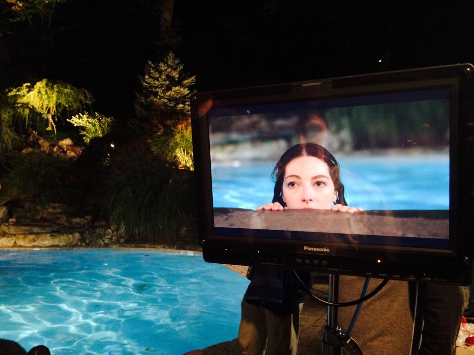 Production still from the set of The Real American . Directed by Darya Zhuk. Coming soon.