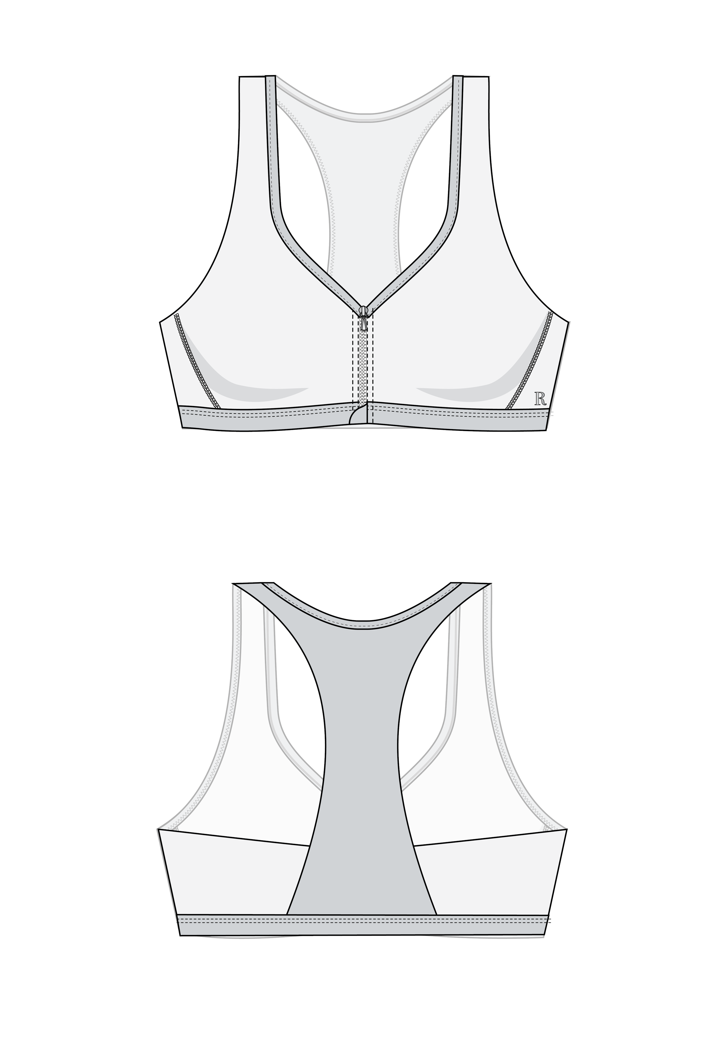 RESTORATIVE CAPSULE- BALANCE FRONT CLOSE SPORT BRA