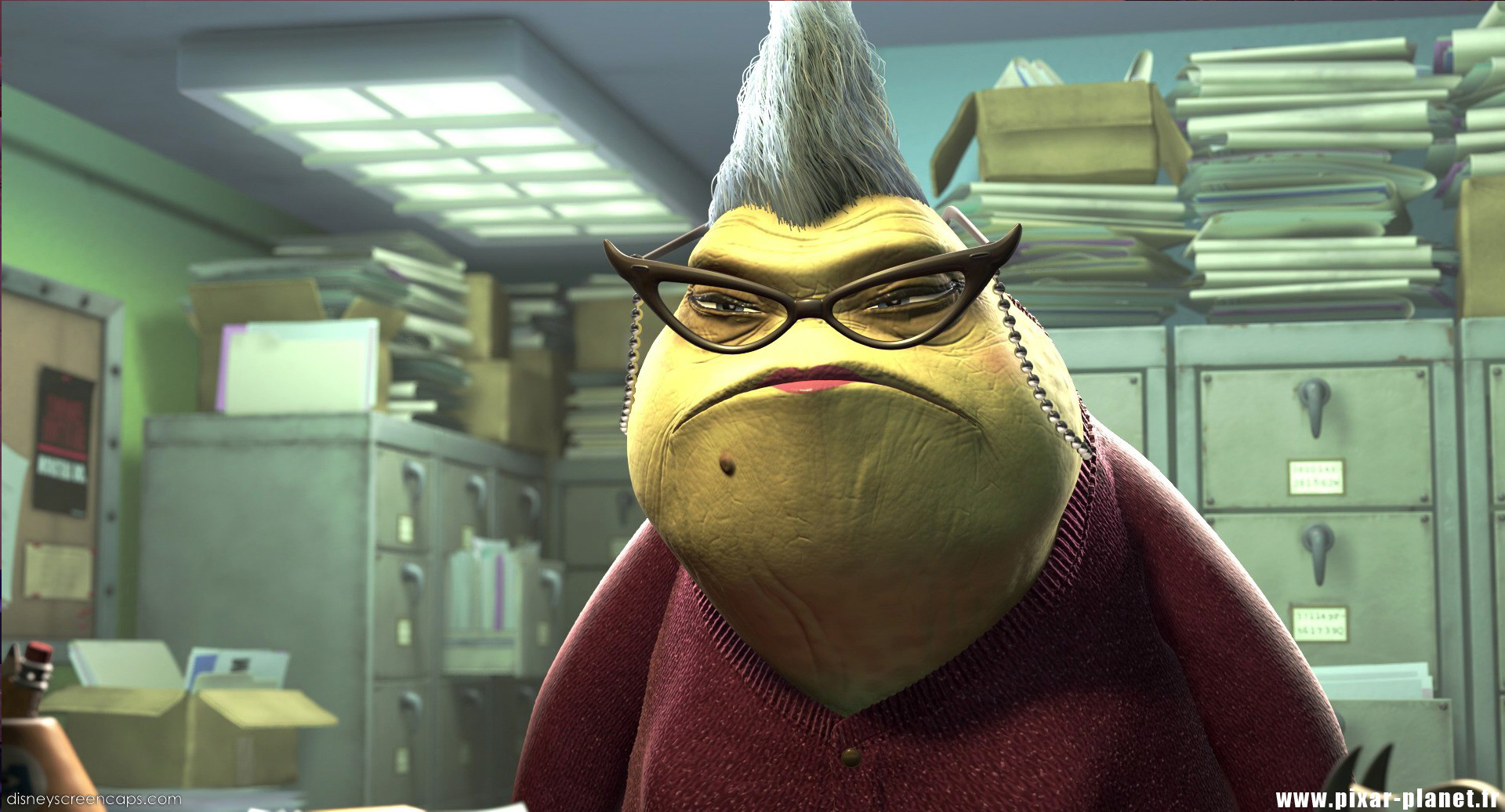 Roz. I'm not kidding, this is what she looked like. 