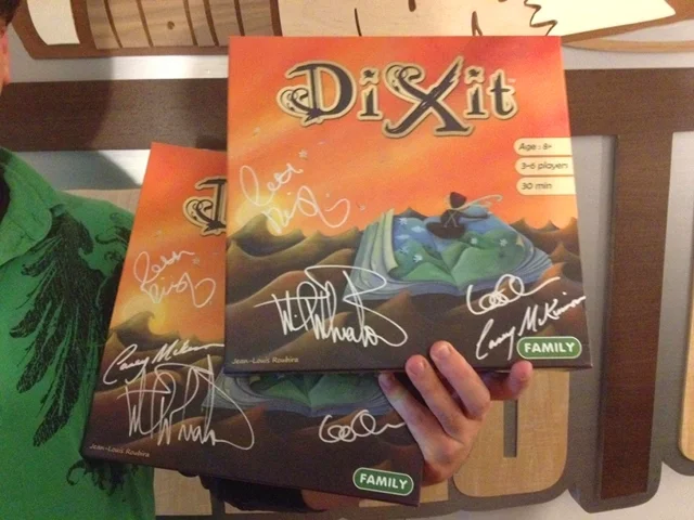 Today only: Win a signed copy of Dixit from TableTop!