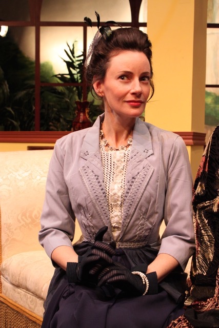 Casey McKinnon as Lady Stutfield. Photo courtesy of director Armina LaManna .