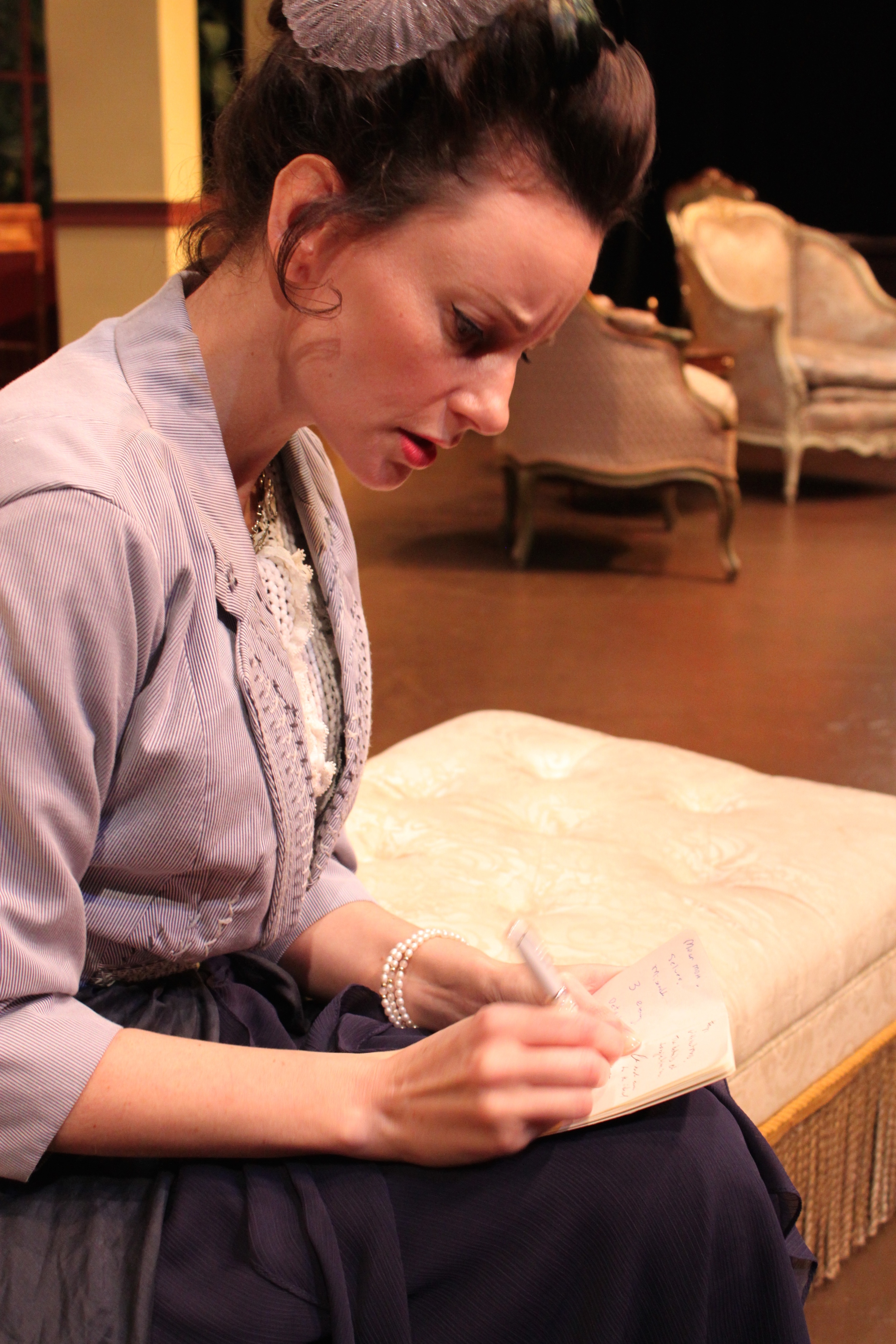  Casey McKinnon as Lady Stutfield. Photo courtesy of director&nbsp; Armina LaManna . 