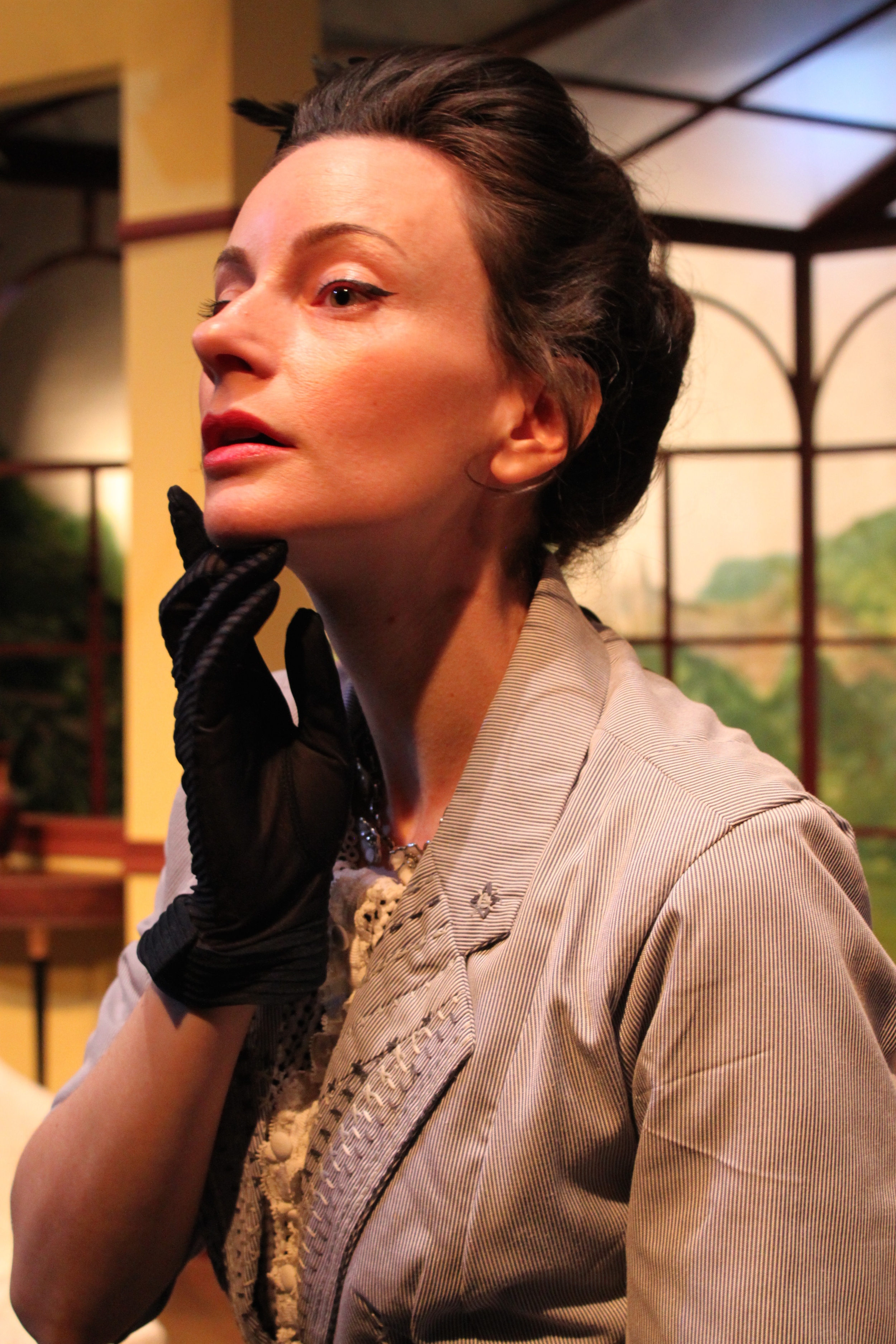  Casey McKinnon as&nbsp;Lady Stutfield. Photo courtesy of director&nbsp; Armina LaManna . 
