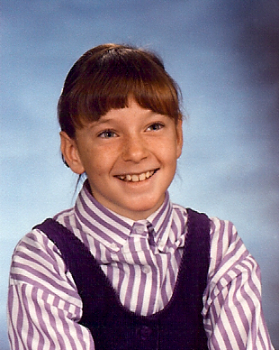 Young, adorably embarrassing Casey McKinnon.