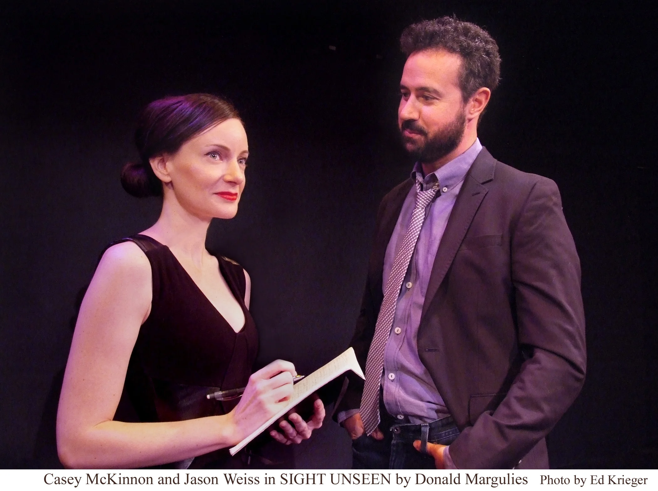 'Sight Unseen' Preshow Press Photos