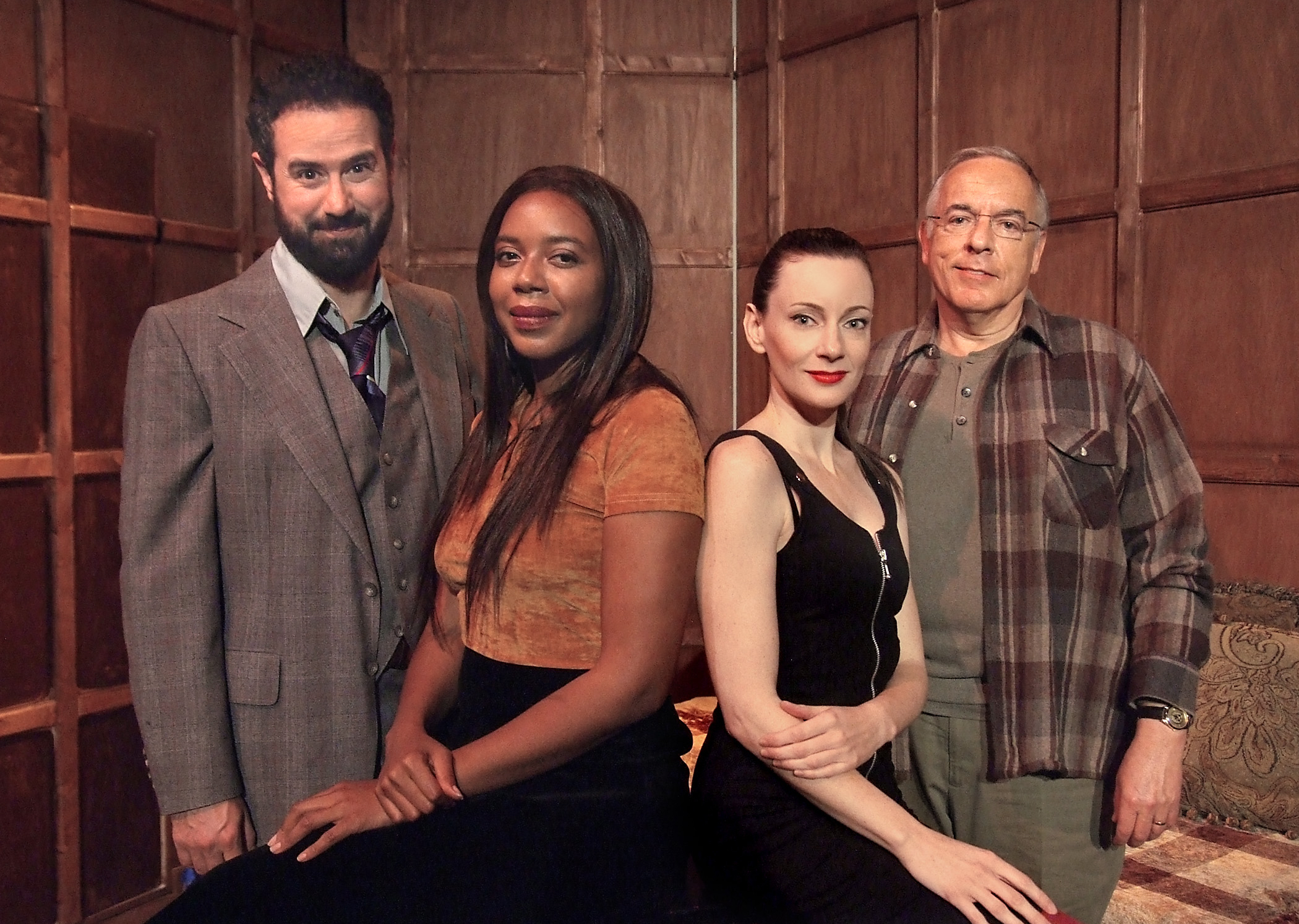 The cast of Donald Margulies' Sight Unseen