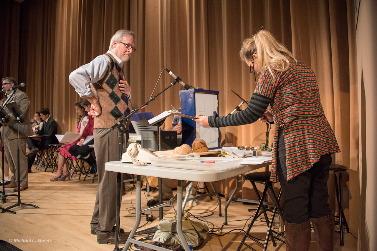 Live SFX created by Bob Telford and Amalisha HuEck