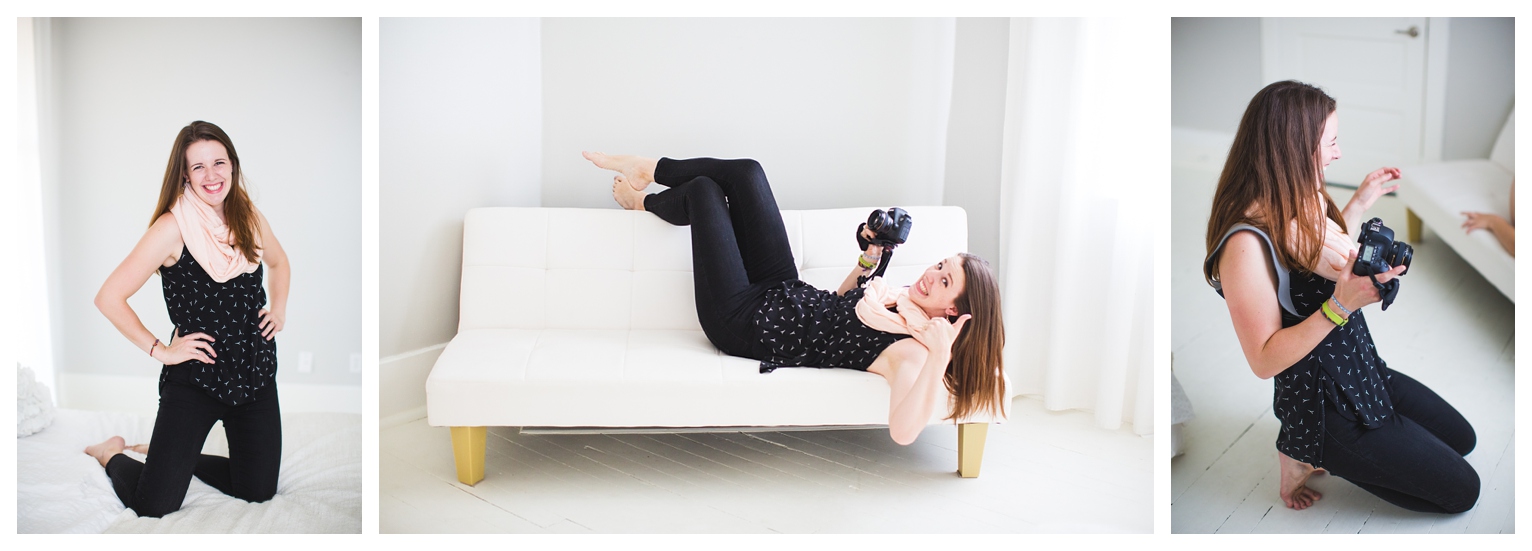 Hey! I'm Kinzie, the Empowerment Photographer. I am obsessed with Harry Potter , my baby Bear, cats (especially the three dudes I have at home !), and cheese ! My life mission is to empower the world which I do by having dance parties, loving really hard.... OH and by making super gorgeous images of you to show you just how stunning you are! 
