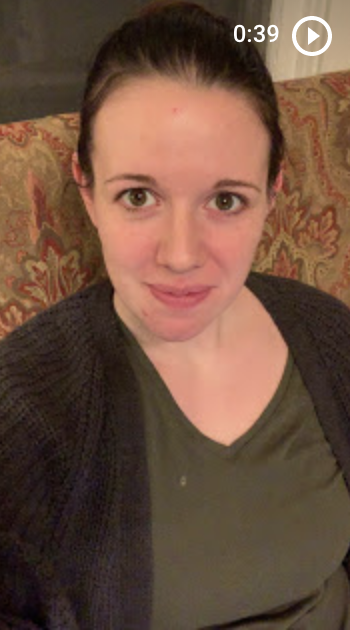 Video I took to create my final selfie! (Legit can’t believe I’m posting this for the world to see.)