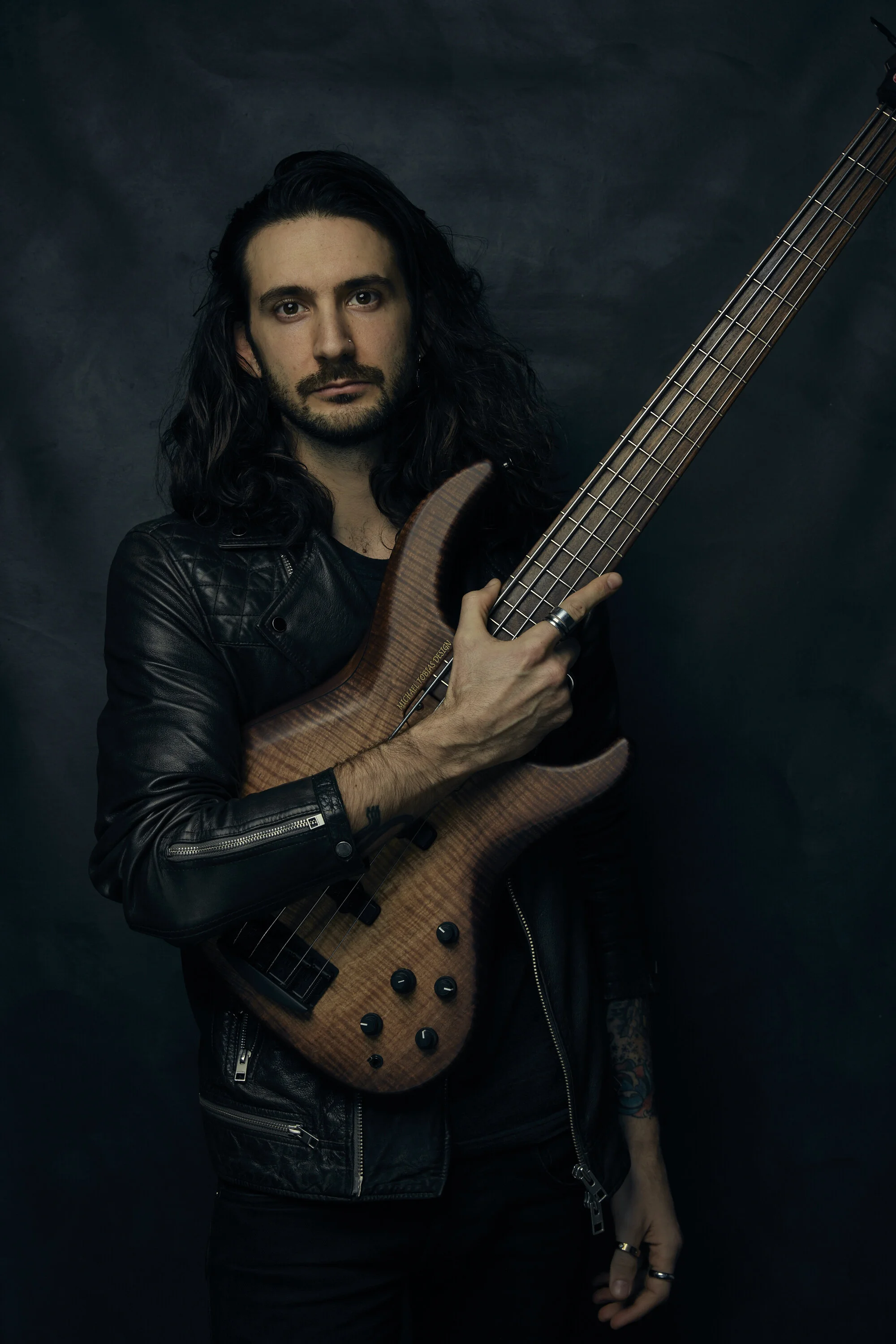 Paul DeVincenzo - MTD 535-24 Toasted Flame Maple Bass