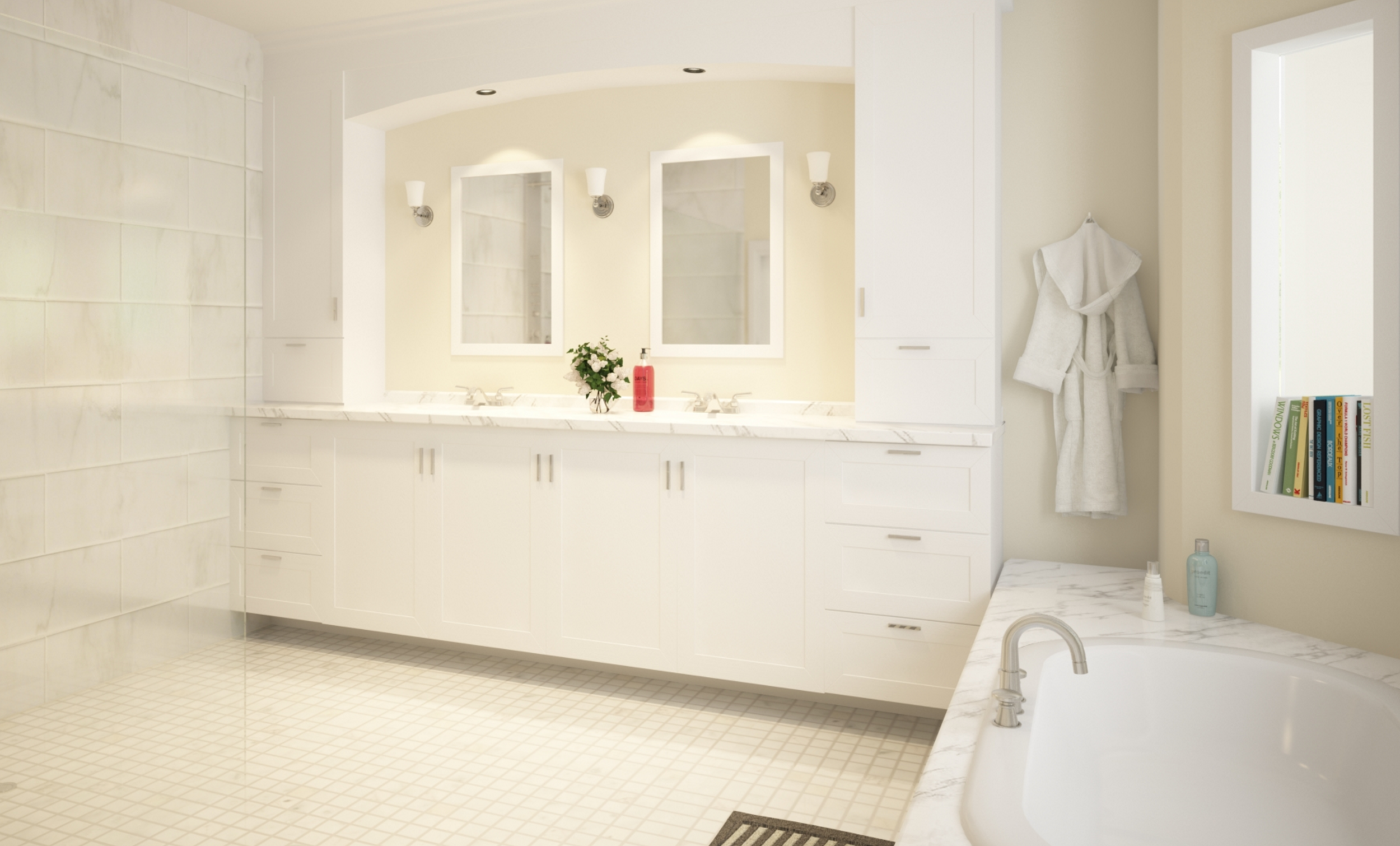 West Vancouver Bathroom Renovation Design