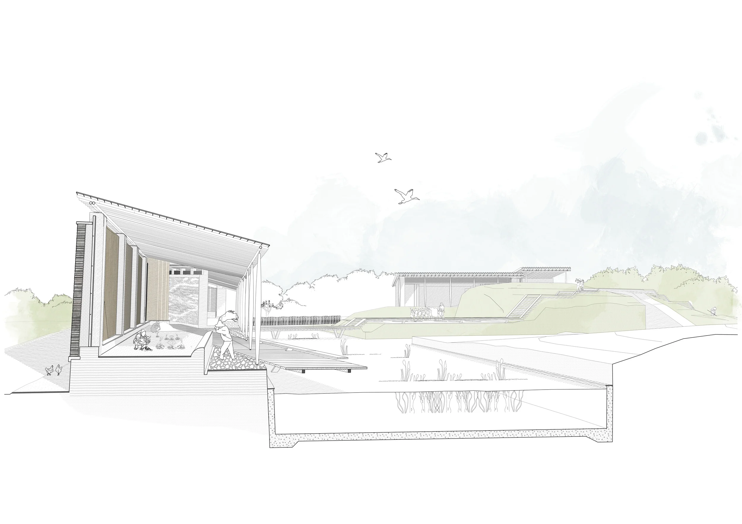 Panel 06_Dress Rehearsal Sectional Perspective_sketch lines_1 trial 3 copy.jpg