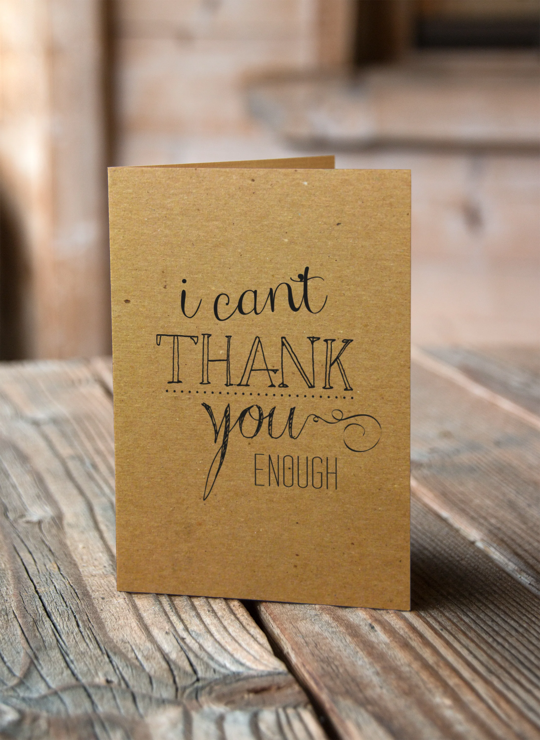I Can T Thank You Enough Thank You Cards Set Of 10 Alexis Scott Designs