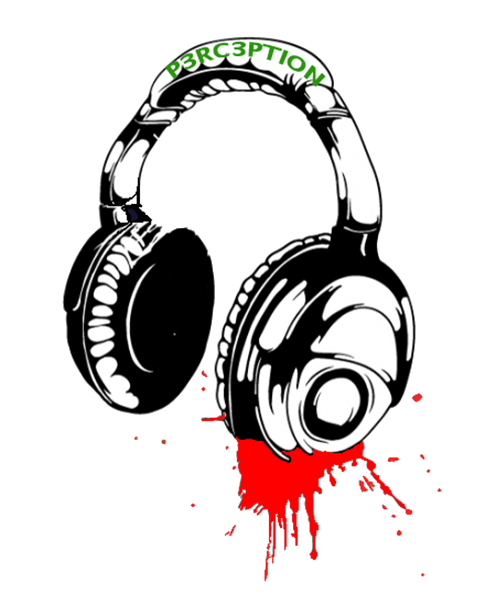 DJ P3rc3ption High res headphone logo.png