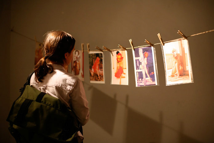 Detail of Installation at Slingshot