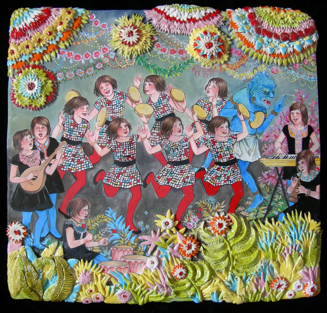 Art featured in "Temple of Flora"