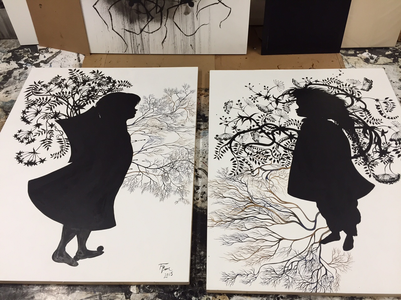 working on "Flower Children"
