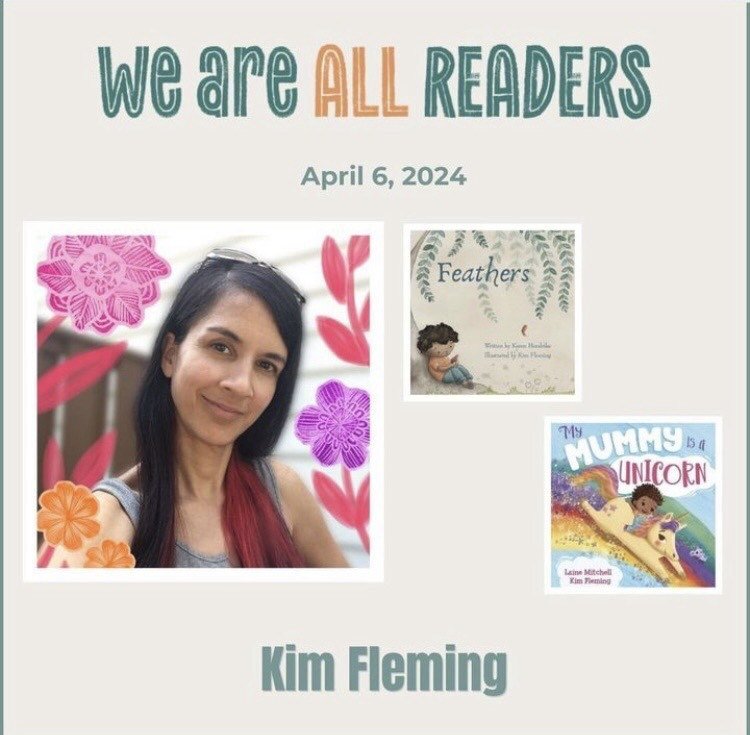 Boy there&rsquo;s a lot of me sharing my face on here lately. Not sure if I like that lol

Anyhoo&hellip; This is coming up soon! We are all readers festival is this Saturday! Come join in the fun. ✨🎉 📖

There will be 
📚 author readings 
🎨 arts a