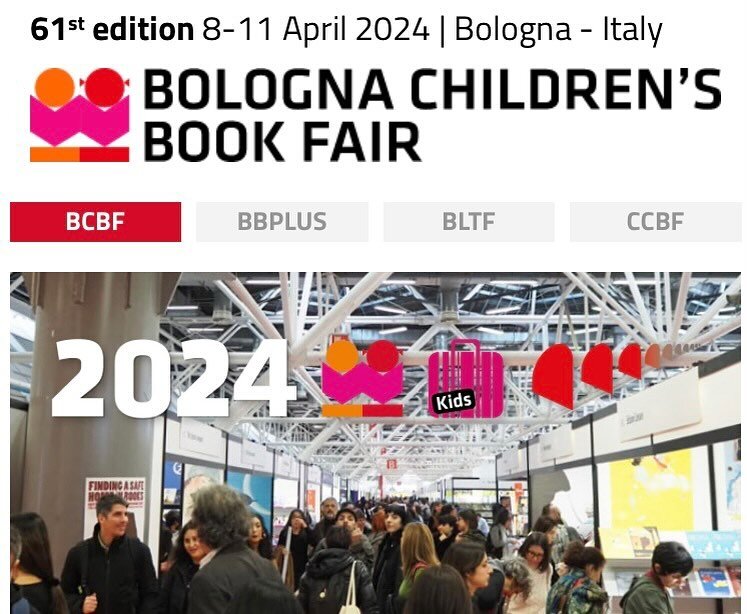 The countdown is on&hellip;. Just over a month until I leave for Bologna Childrens Book Fair! 🎉 🥳 🍷🍝☕️ 🥐

I&rsquo;m sooooo excited. This will be my first time attending (after my trip got cancelled in 2020 because of you-know-what)

Ok, hands up