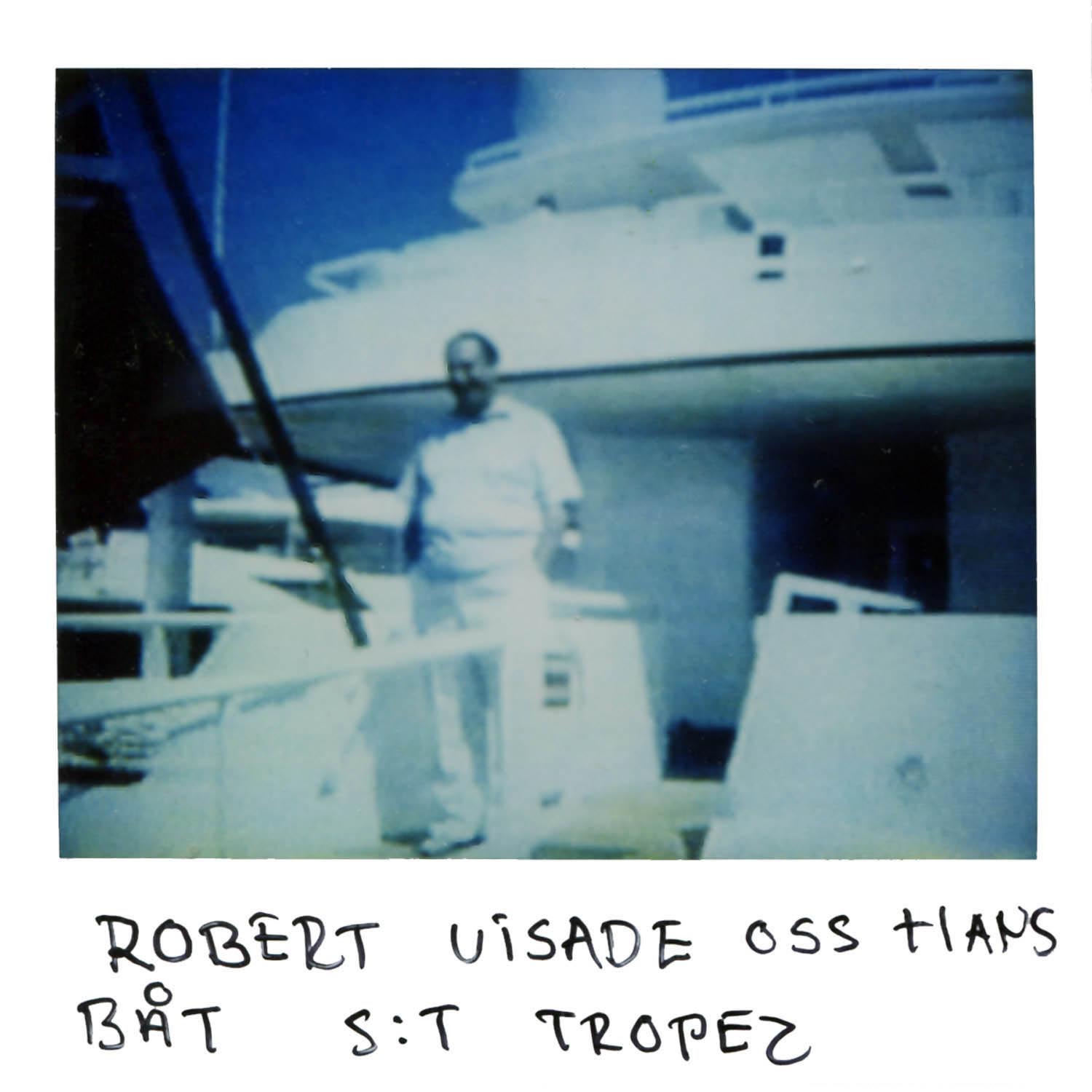 Robert showed us his boat or yacht in Saint Tropez