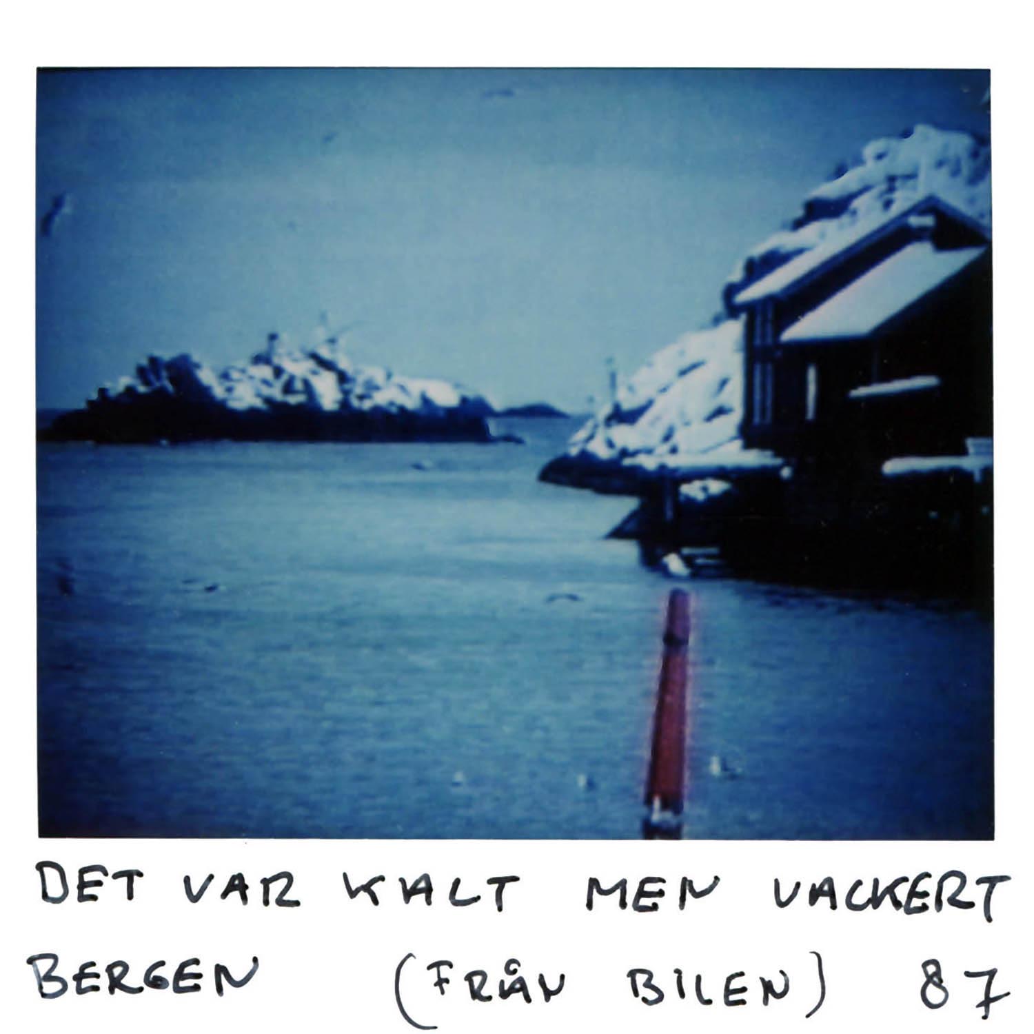 It was cold but beautiful Bergen (from the car) -8