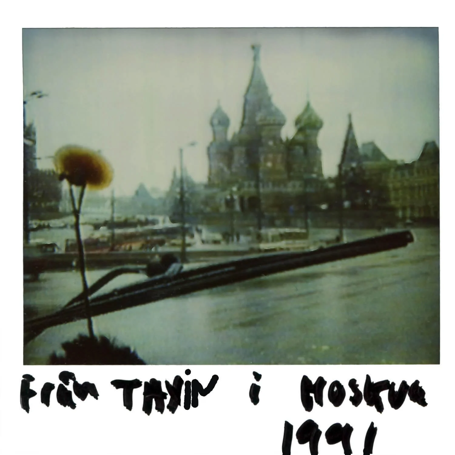 pic taken from the taxi in Moscow 1991