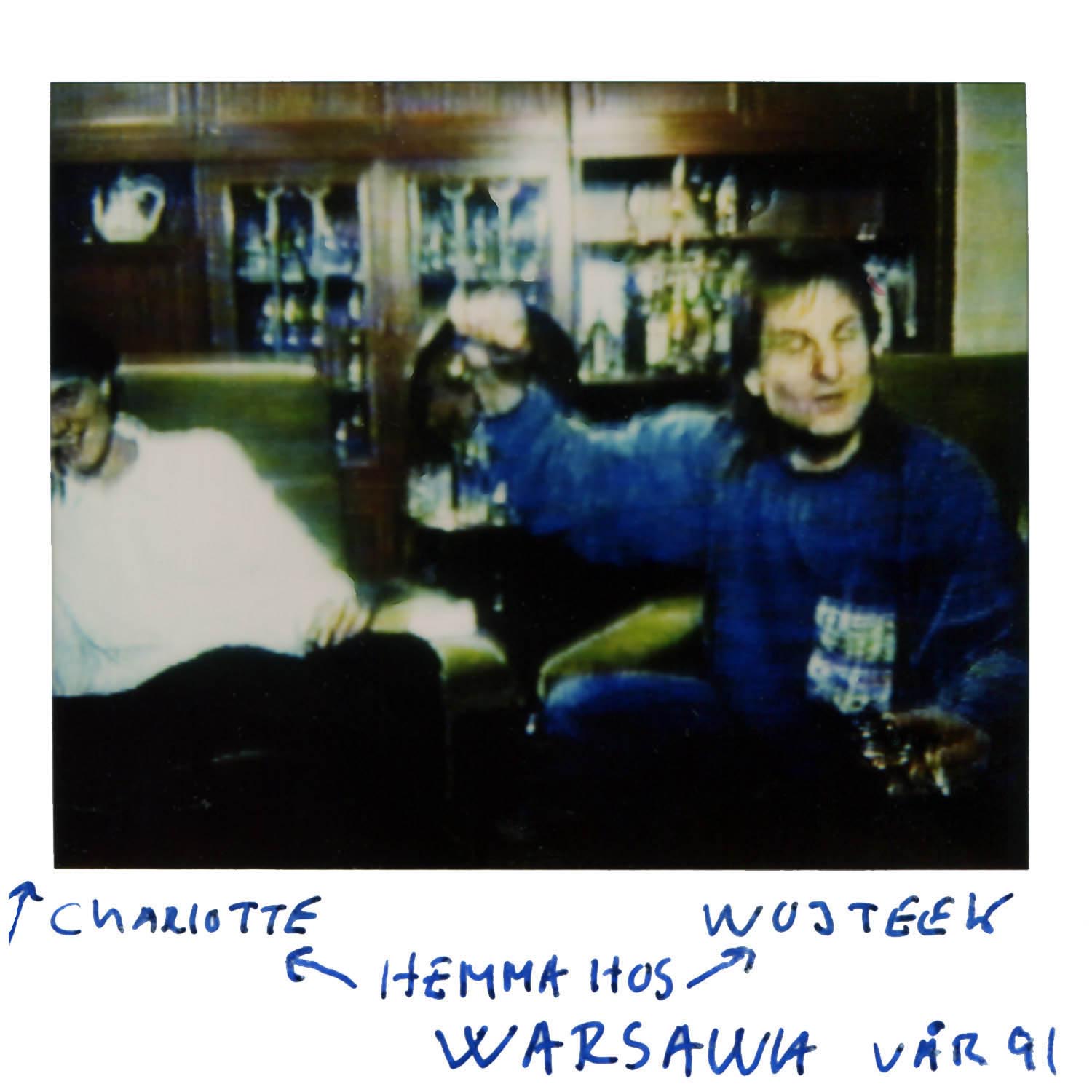 At Charlotte and Wojteeks place in Warsaw spring -91