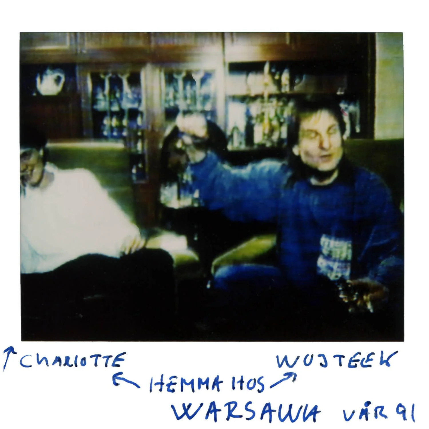 At Charlotte and Wojteeks place in Warsaw spring -91