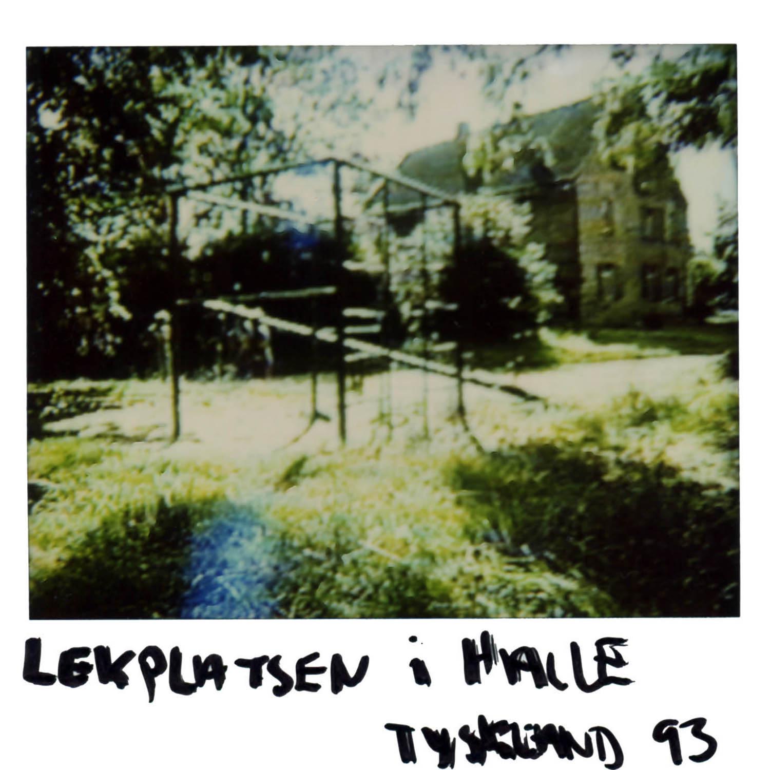 The playground in Halle GERMANY -93