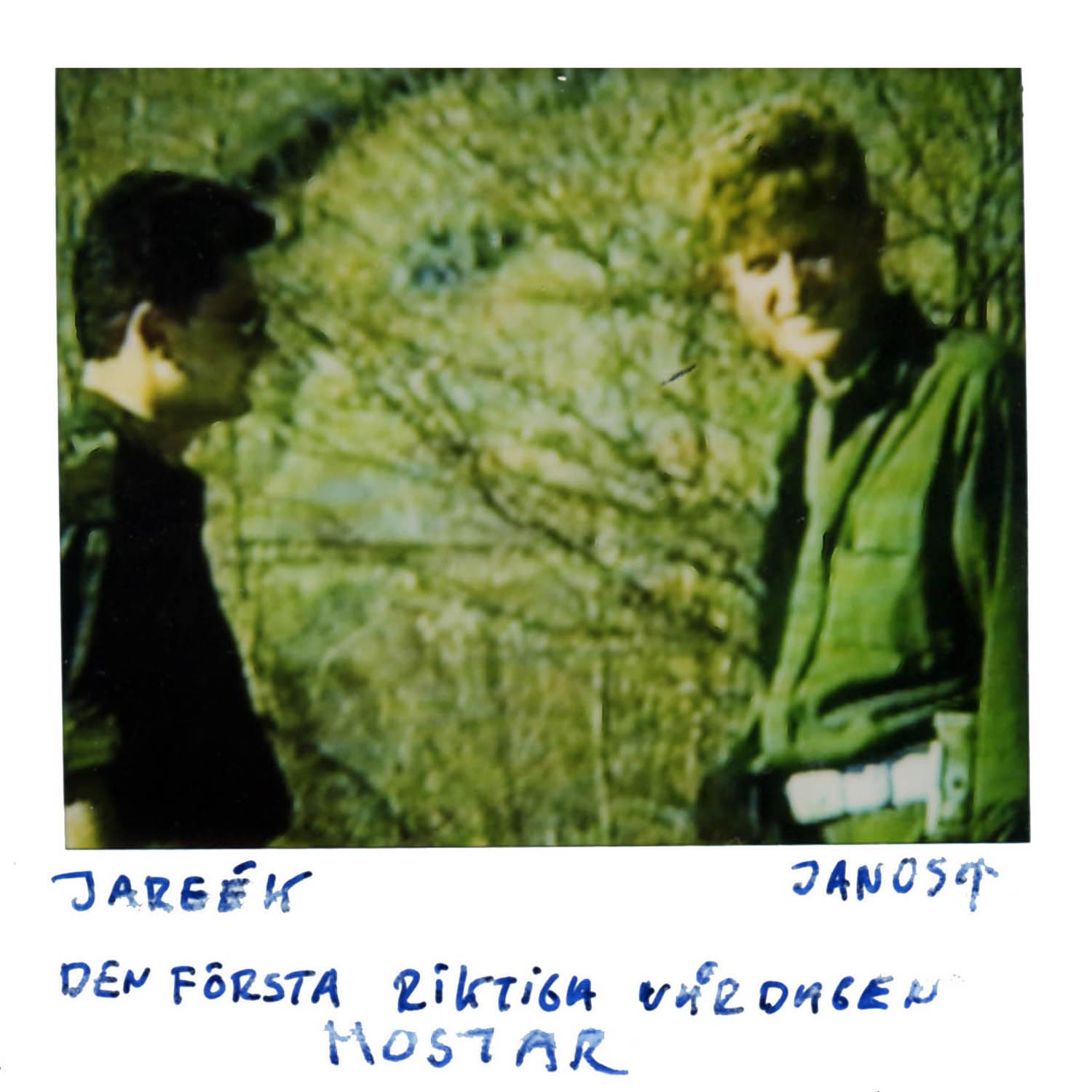 Jareék and Janosa On the first real spring day in MOSTAR
