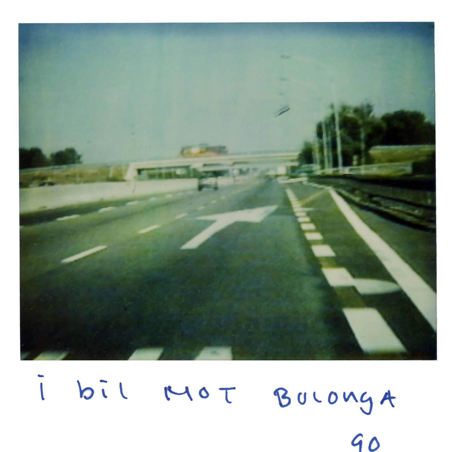 In the car towards Bologna 