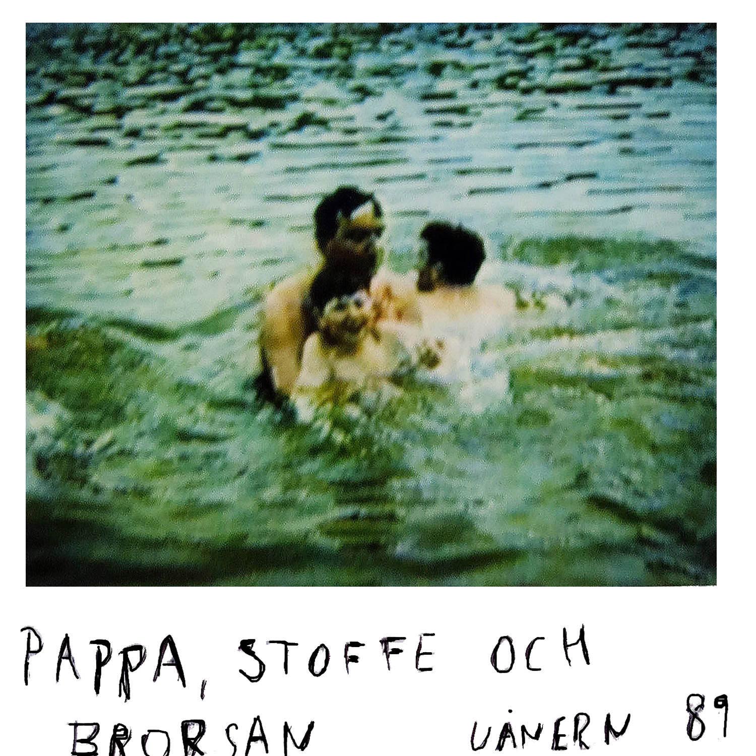 Dad, Stoffe , and my brother Vänern -89