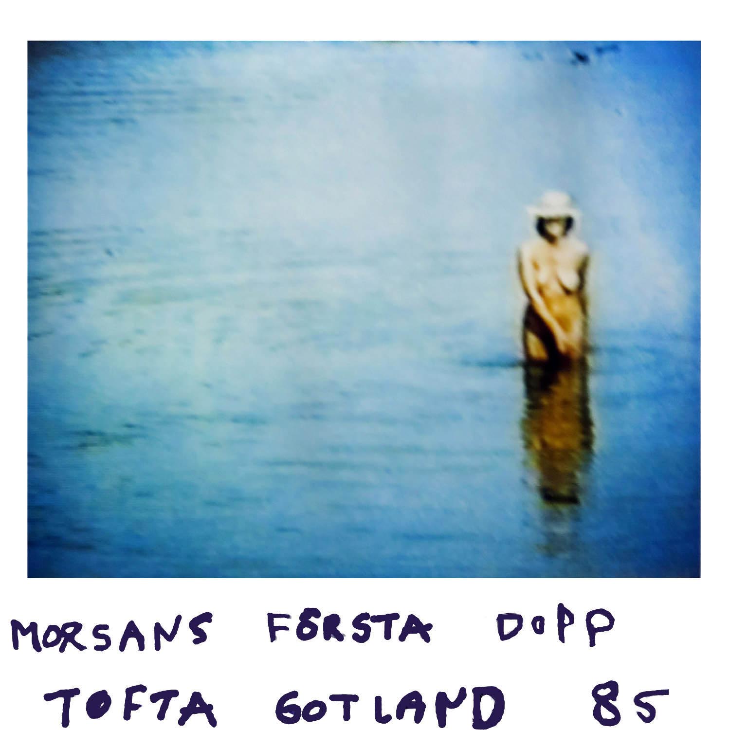 Mums first dip at Tofta Gotland -85