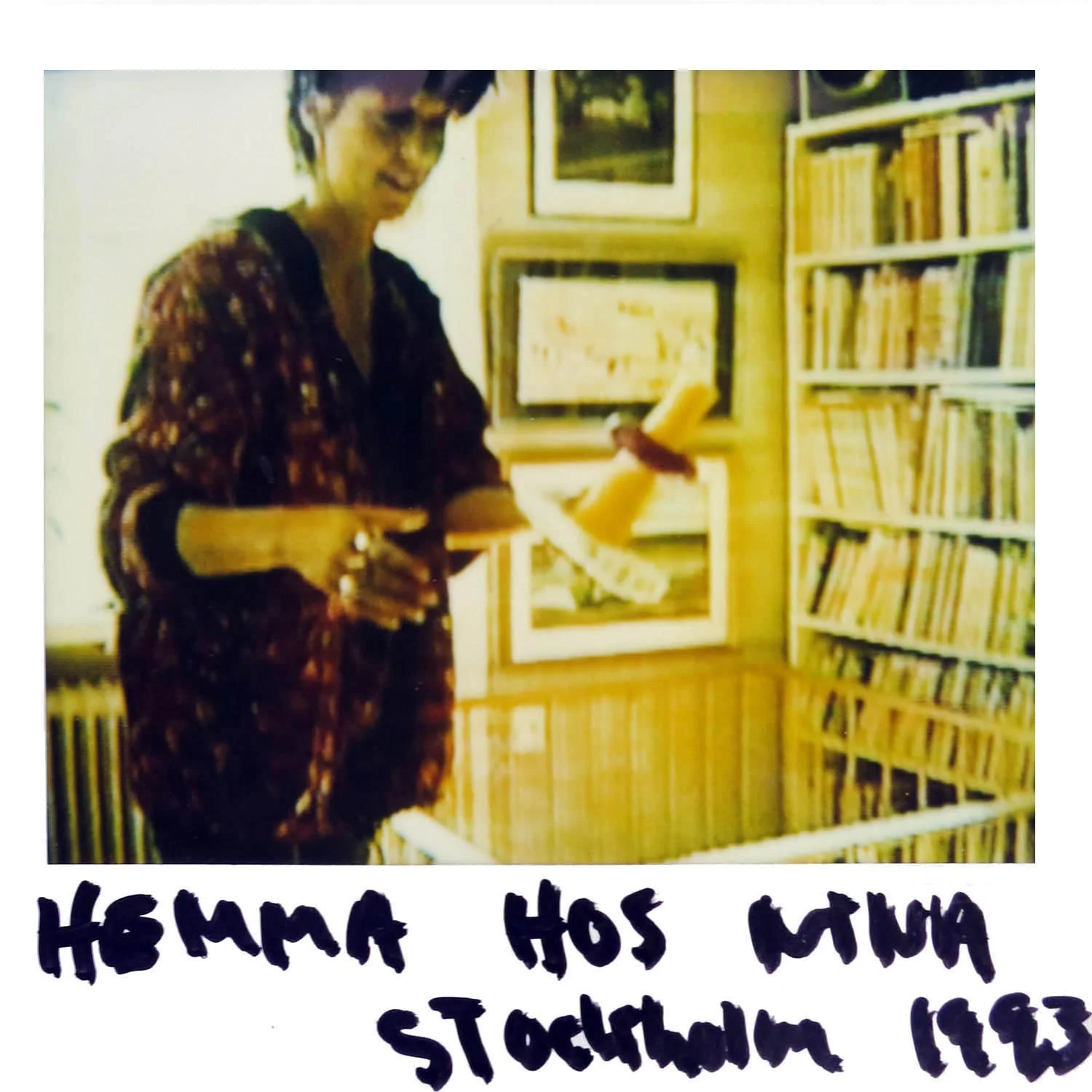 At Ninas place in Stockholm 1993