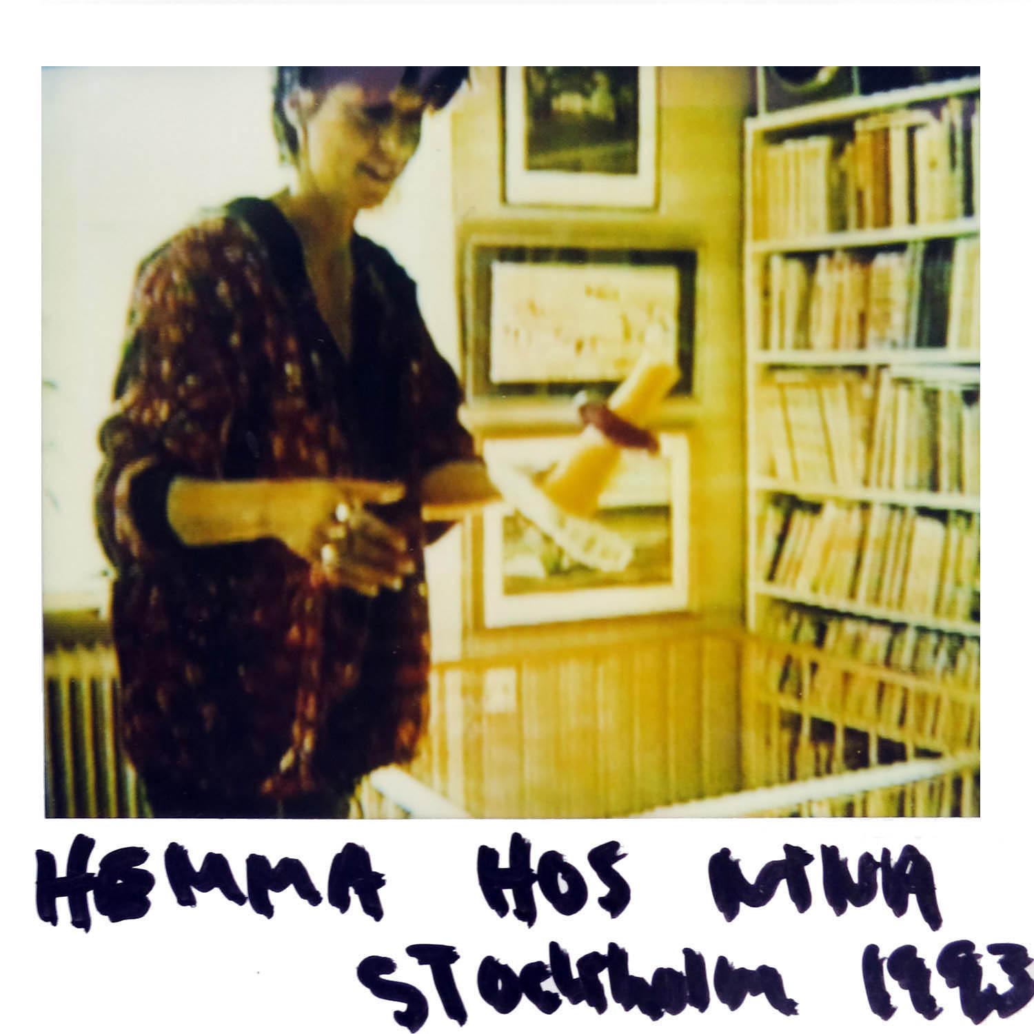 At Ninas place in Stockholm 1993