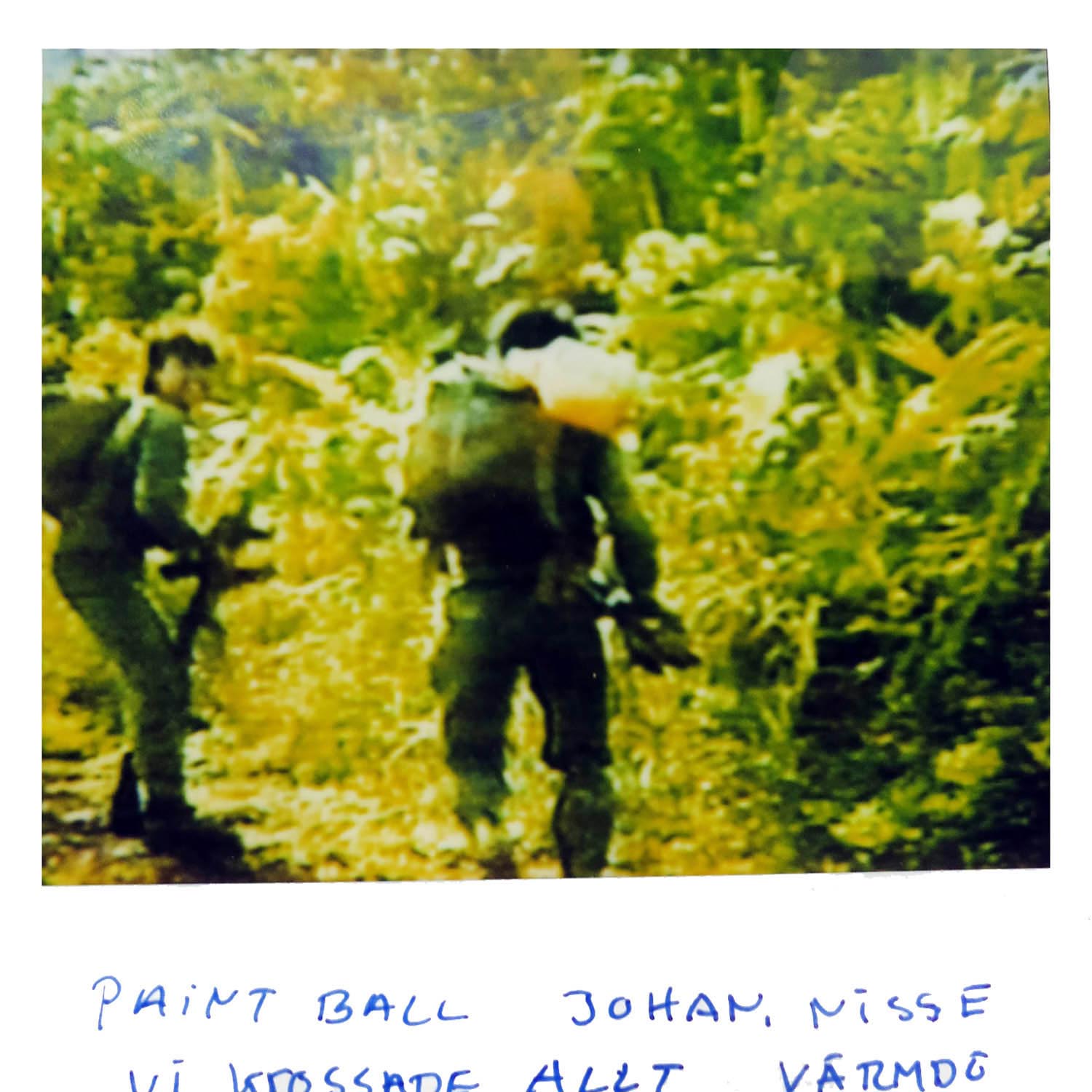 Paint ball game with Johan,Nisse We crushed everyone Värmdö 