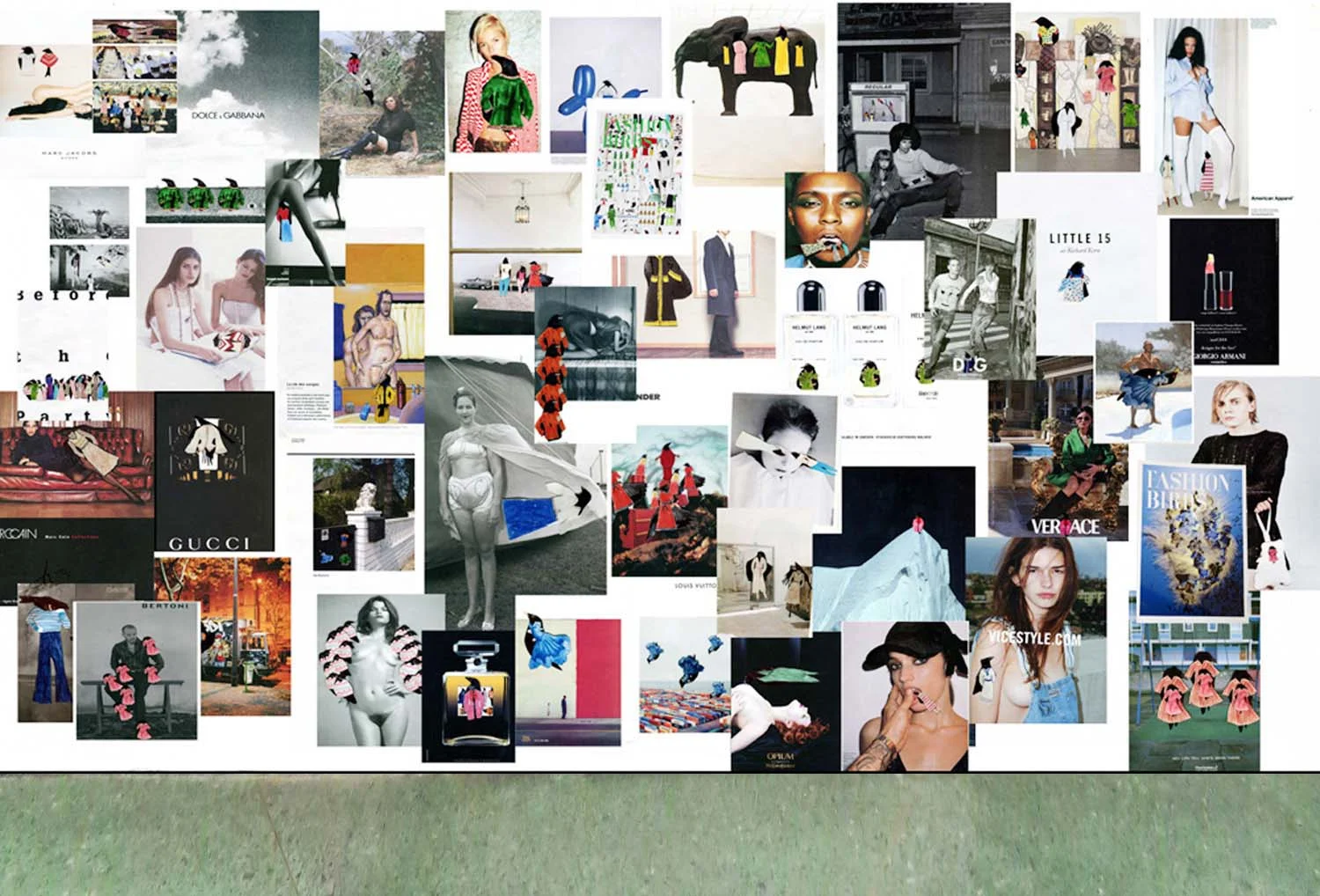 pics from the FASHION MAGAZINES as a POSTER SHOW