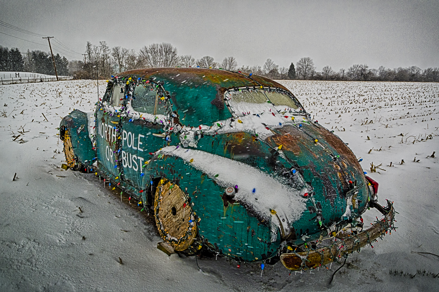 North Pole Car, Study No 2 – Waynesville, Ohio – 2012