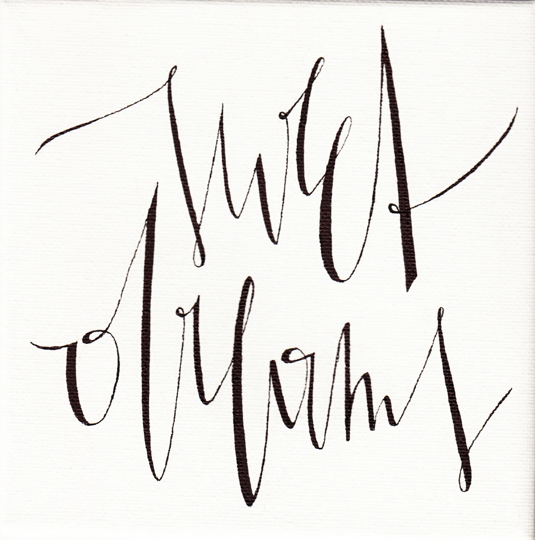 "sweet dreams", white, 15x15cm, € 16,-