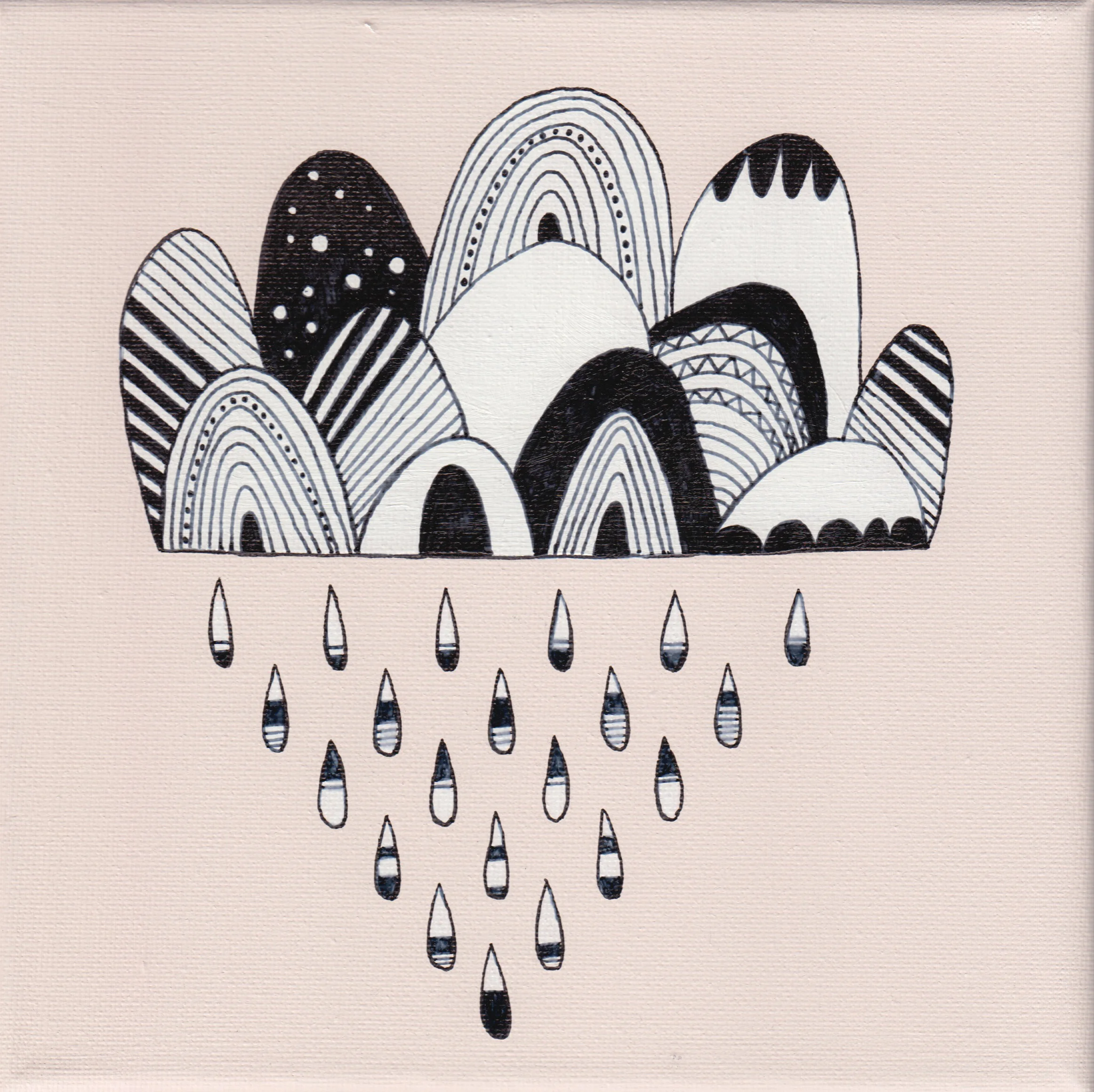 "cloud", rosé, 20x20cm, € 36,-