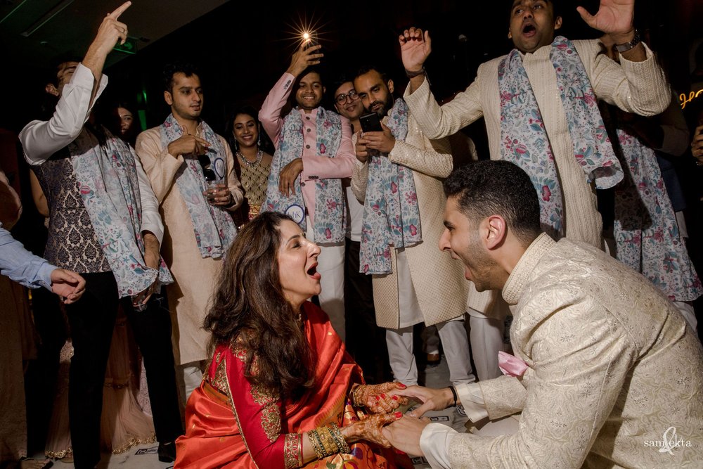 ...will match you step-for-step in your baraat